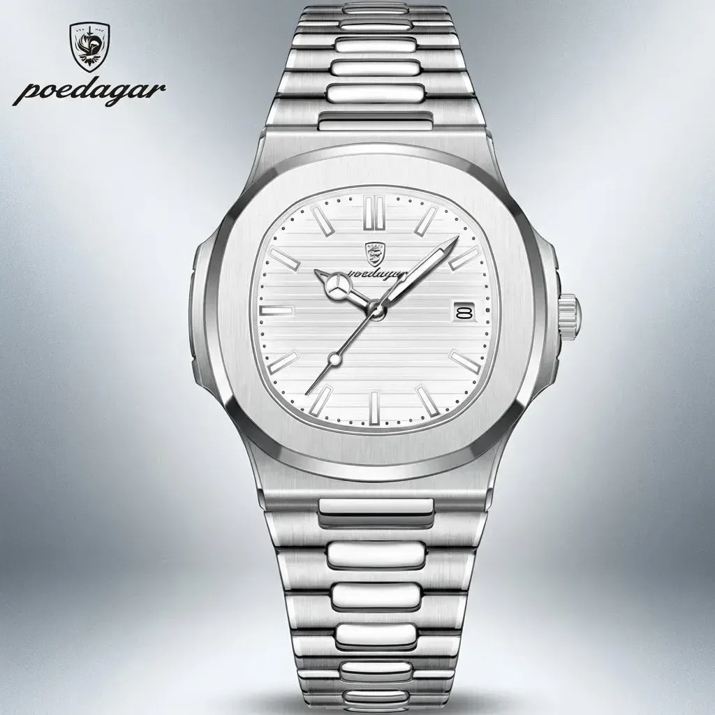 Podgear White Dial